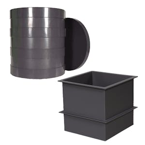 Heavy Duty PVC Fabricated Tanks