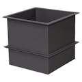 5 Gallon PVC Rectangular Tank 8-1/2" L x 11-1/2" W x 13" Hgt.