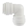 12mm Tube OD White Polypropylene Metric Union Elbow