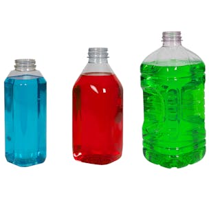 Square R-PET Beverage Bottles with DBJ Neck