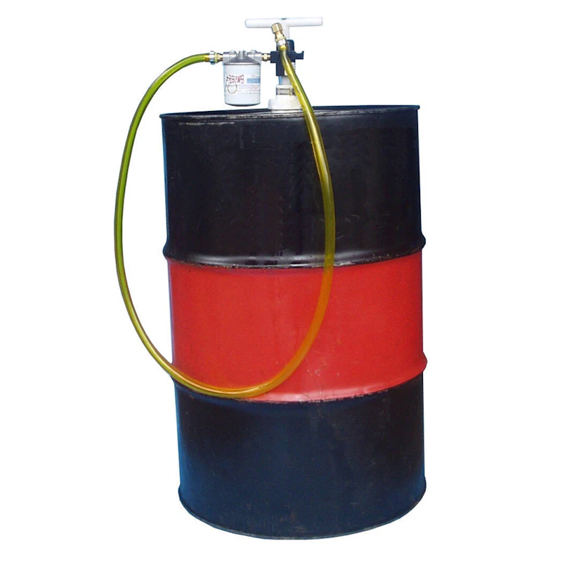 Lubrication Filter Pump for 55 Gallon Drums - 6' Hose