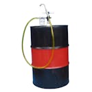 Lubrication Filter Pump with A10 Filling Spout for 55 Gallon Drums - 6' Hose