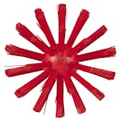 Red Vikan® Pipe Brush with Medium Bristles - 3.1" Dia. x 16.9" L