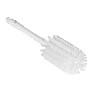 White Vikan® Pipe Brush with Medium Bristles - 3.1" Dia. x 16.9" L