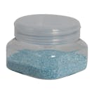 6 oz. Clear PET Firenze Square Jar with 70/400 Natural Snap-Top Cap