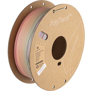 1.75mm Dia. Pastel Rainbow Gradient PolyTerra™ PLA 3D Printing Filament