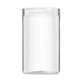 55 oz. Clear PET Slender Canister Jar with 110/400 Neck (Cap Sold Separately)