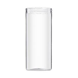 76 oz. Clear PET Slender Canister Jar with 110/400 Neck (Cap Sold Separately)