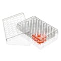 1.55mL Sterile Non-Treated Diamond® SureGro™ Well Plate with 48 Wells & Flat Bottom - Individually Wrapped; Case of 50