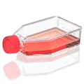 75cm<sup>2</sup> Sterile TC-Treated Diamond® SureGro™ Culture Flask with Red Plug Seal Cap - 5 per Bag; 20 Bags per Case