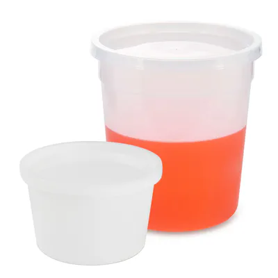 Multi-Purpose Containers with Snap-On Lid