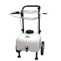 9 Gallon Battery-Operated Pull-Behind Sprayer with Rechargeable Lithium-Ion Battery & 1 GPM Pump