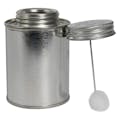 1/2 Pint Metal Monotop Solvent Can with 1-3/4" Delta Metal Screw Cap with Polyester Dauber