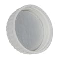 63mm White Polypropylene Rieke® Cap with Foil Heat Induction Seal Liner
