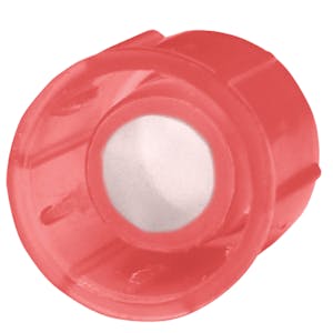 20µm Red Sterile Cell Strainer Caps for Flowtubes™ - Case of 500