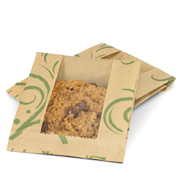 Paper Cookie & Sandwich Bags with Window