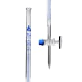 10mL Borosilicate Glass 3.3 Burette with Schellbach Stripe & PTFE Stopcock - Class A