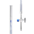 25mL Borosilicate Glass 3.3 Burette with Schellbach Stripe & PTFE Stopcock - Class A