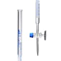 50mL Borosilicate Glass 3.3 Burette with Schellbach Stripe & PTFE Stopcock - Class A