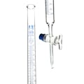 100mL Borosilicate Glass 3.3 Burette with Schellbach Stripe & Glass Stopcock - Class B