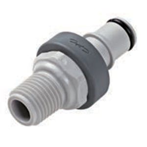 1/4" BSPT NS4 Series Polypropylene Non-Spill Coupling Insert (Body Sold Separately)