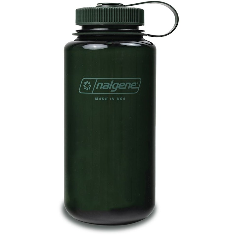 32 oz. Jade Green Wide Mouth Nalgene® Sustain Bottle, Cap & Loop
