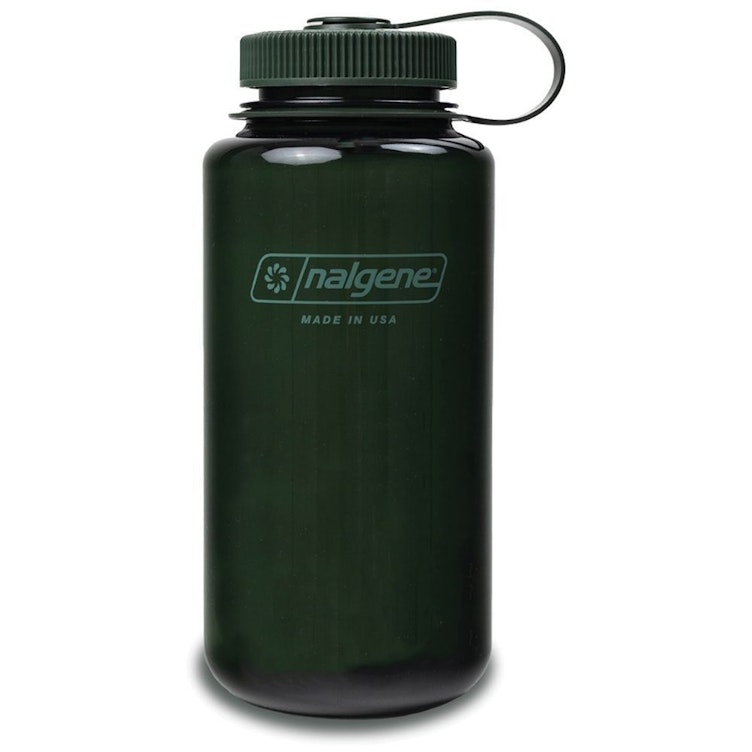 16 oz. Jade Green Wide Mouth Nalgene® Sustain Bottle, Cap & Loop