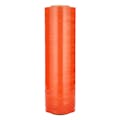 18" W x 1500' L x 80 Gauge Thick Orange LLDPE Hand Stretch Wrap - Case of 4