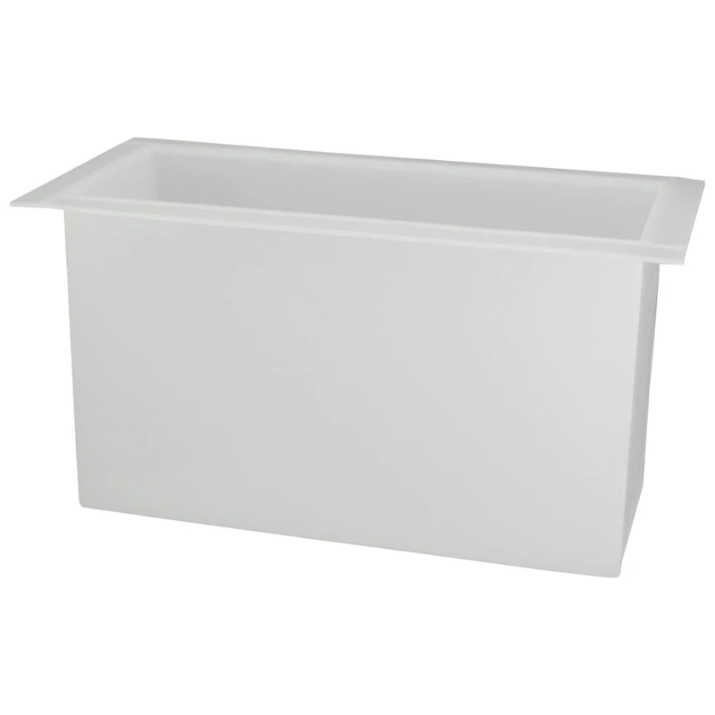 28 Gallon Polypropylene High Temperature Tamco® Tank - 30" L x 12" W x 18" Hgt.