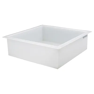 67 Gallon Polypropylene High Temperature Tamco® Tank - 36" L x 36" W x 12" Hgt.