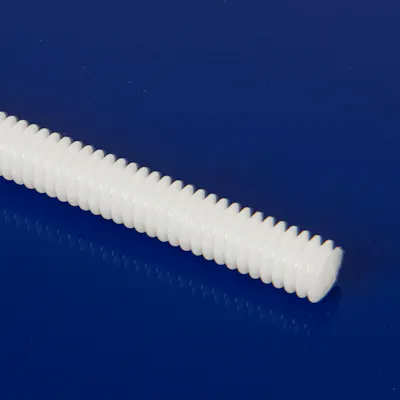 1/4-20 Natural Nylon Threaded Rod (0.250" Diameter)