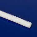 1/4-20 Natural Nylon Threaded Rod (0.250" Diameter)