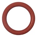 1/8" Thick x 3/16" ID x 7/16" OD Red Silicone O-Ring - Package of 25