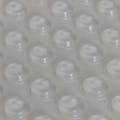0.5" Dia. x 0.14" Hgt. Clear Polyurethane Circular Self-Adhesive Bumper Pads - Sheet of 200