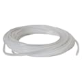 0.031" Opening Width Extruded Natural Polyethylene Gromstrip with Continuous Serrations for Panels Up To 0.036" Thick - 50' Roll