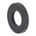 0.12" ID x 0.25" OD x 0.031" Thick Black Neoprene Flat Washer for #6 Screw Size - Package of 100