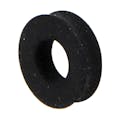 0.23" ID x 0.5" OD x 0.125" Thick Black Neoprene Flat Washers for #14 Screw Size - Package of 100