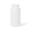 1000mL Wide Mouth Natural Polypropylene Reagent Bottle with 63/415 Polypropylene Cap - Case of 50