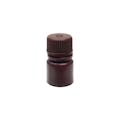 8mL Narrow Mouth Amber HDPE Reagent Bottle with 20/415 Cap - Pack of 72