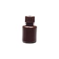 30mL Narrow Mouth Amber HDPE Reagent Bottle with 20/415 Cap - Pack of 72