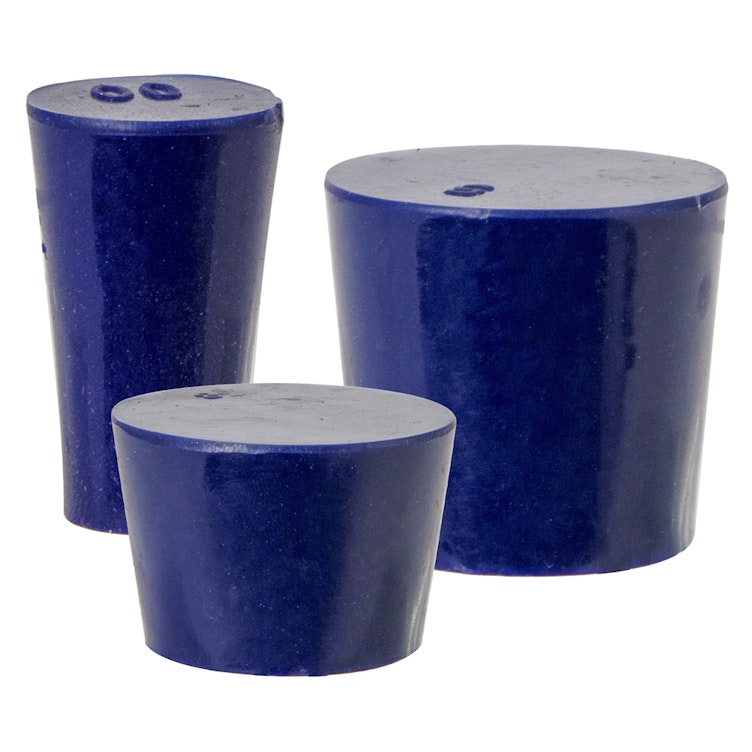 Blue Silicone Stoppers