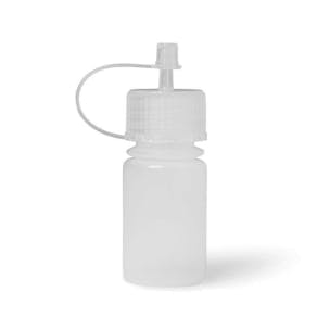 LDPE Drop Dispensing Bottles with Spouts & Tethered Cover Caps