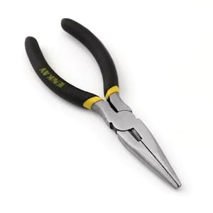 6" Long Nose Pliers with Cushion Grip