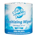 6" W x 8" L Fragrance-Free TouchPoint® Hand Sanitizing Wipes - Roll of 1500