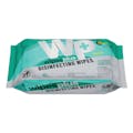 6" W x 8" L Lemon-Scented WipesPlus® Disinfecting Surface Wipes - Case of 12 Soft Packs (80 Wipes per Soft Pack)