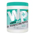 6" W x 6.75" L Lemon-Scented WipesPlus® Disinfecting Surface Wipes - Canister of 240