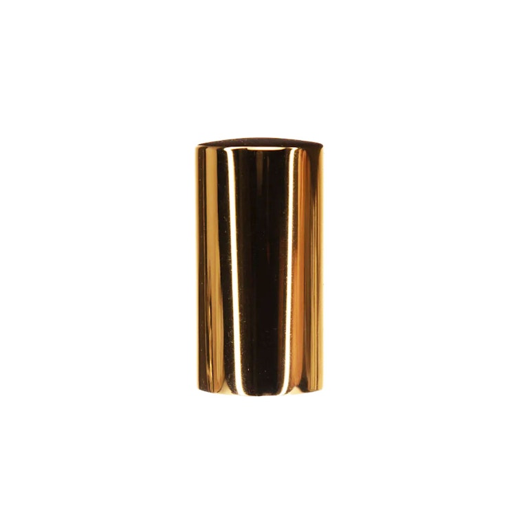 18mm Gold Metal Overcap with Plastic Insert for Metal Sprayer with Swirl Collar