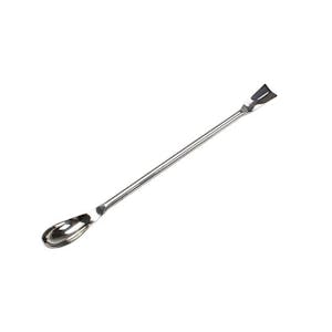 185mm L Stainless Steel Offset Spoon Spatula with 5° Offset