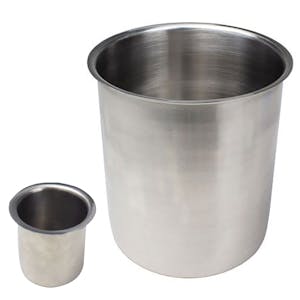 REUZ™ Non-Graduated Stainless Steel Beakers