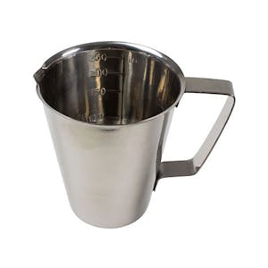 250mL Graduated Stainless Steel Beaker with Handle